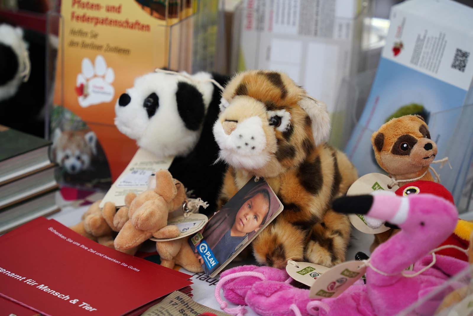 Information über Zoo und Tierpark mit Souvenirs
