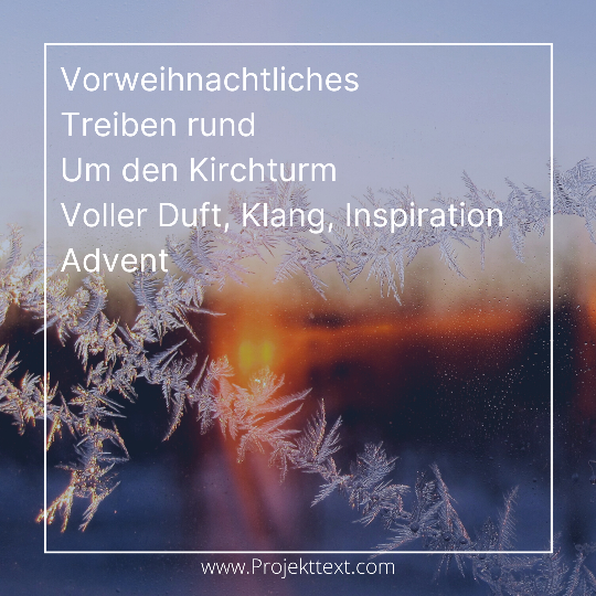 Nicole Isermann Elfchen zum kunsthandwerklichen ADVENT am Karl-August-Platz über die ersten drei Adventssonntage in Berlin-Charlottenburg rund um die Trinitatiskirche auf dem Karl-August-Platz.