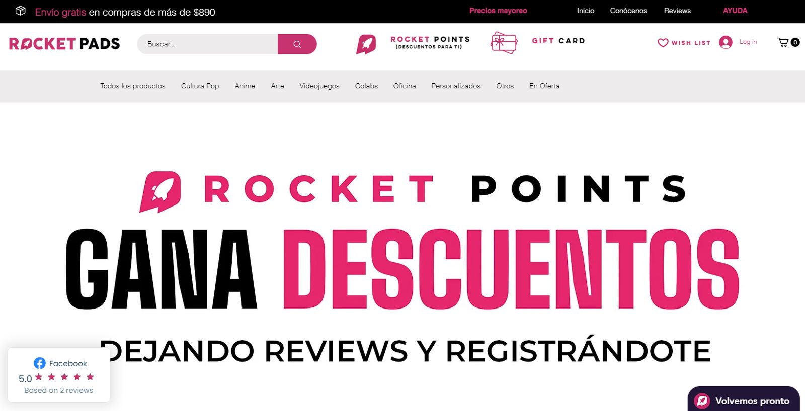 sitio web tienda en línea de mousepads gamers