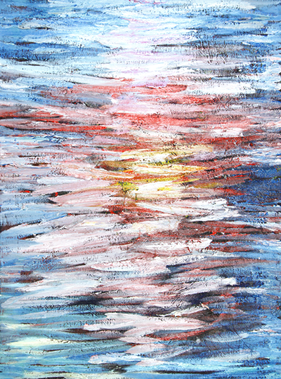 hundsgemein 2016/17, öl, ölpastell, acryl auf leinwand, 122 x 91 cm