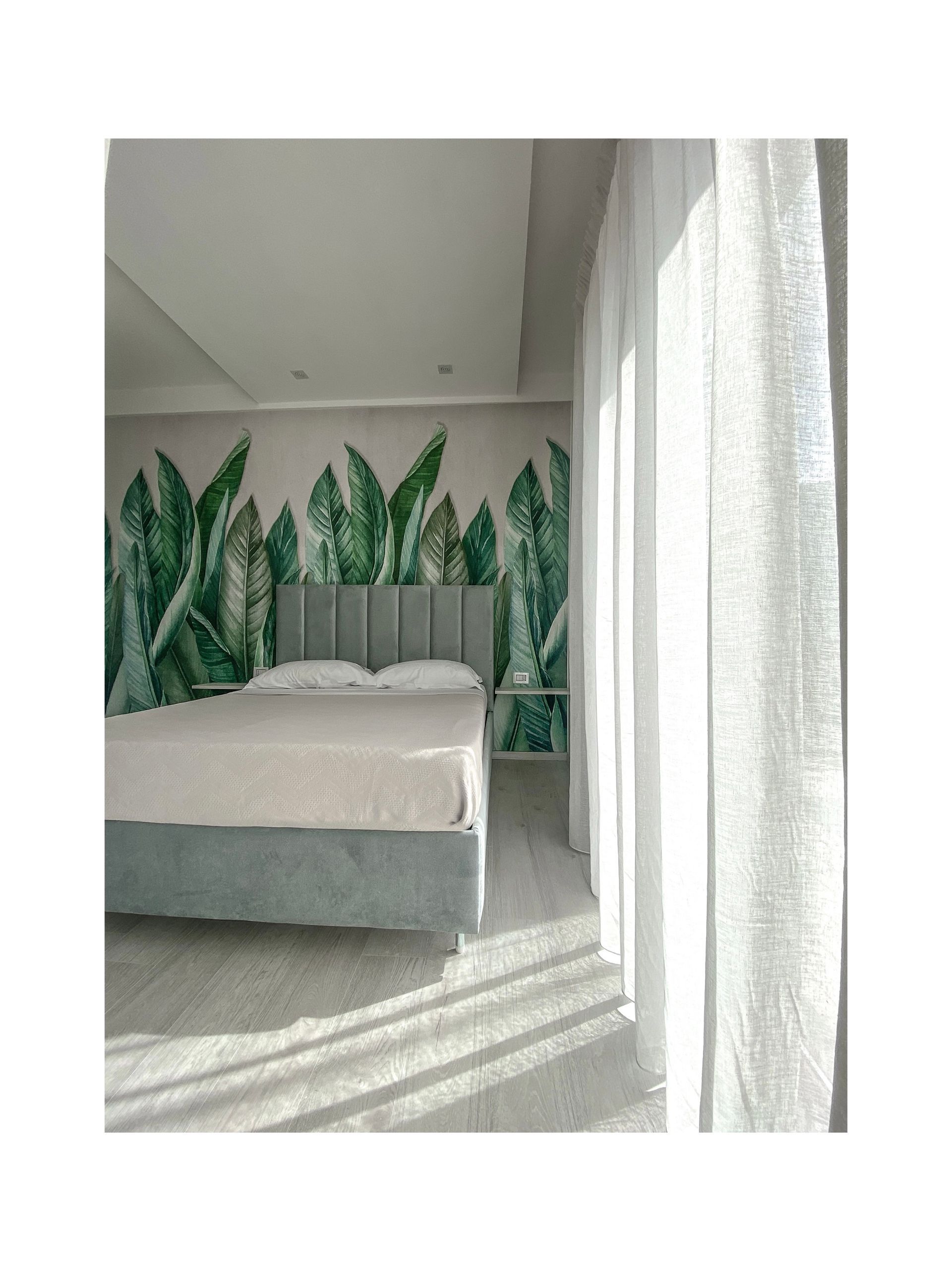 Camera con letto matrimoniale e terrazzo privato