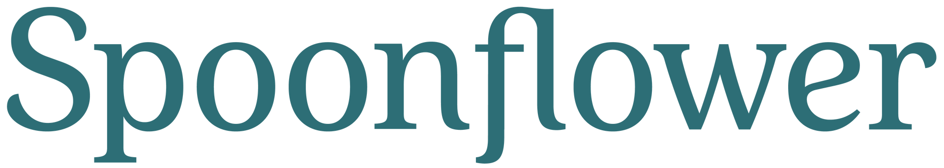 Spoonflower Logo | Link to katmeetsmouse Spoonflower shop Spoonflower Logo