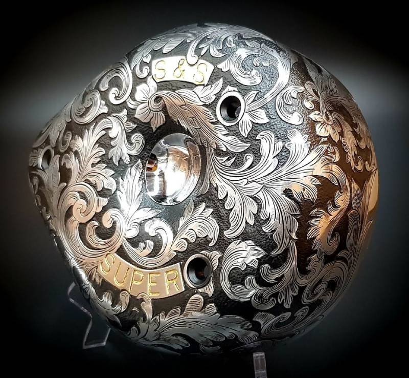 Cache filtre à air gravé en aluminium cache filtre à air gravé aluminium - bruno zammit - bruzz -