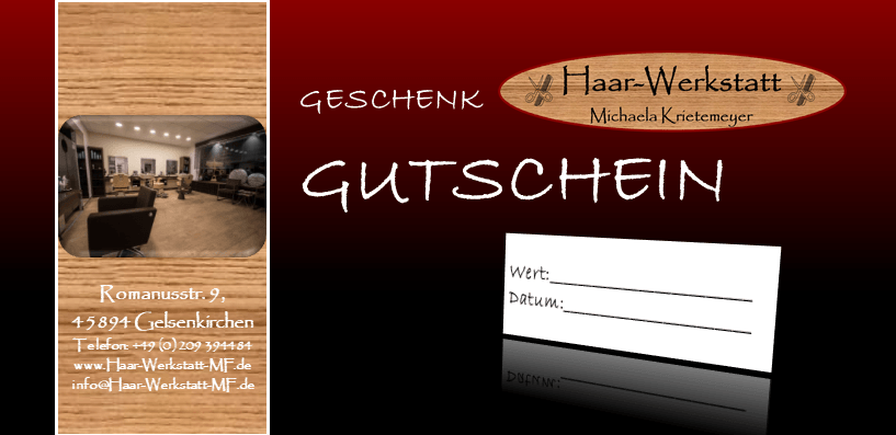 Friseurgutschein Gelsenkirchen
