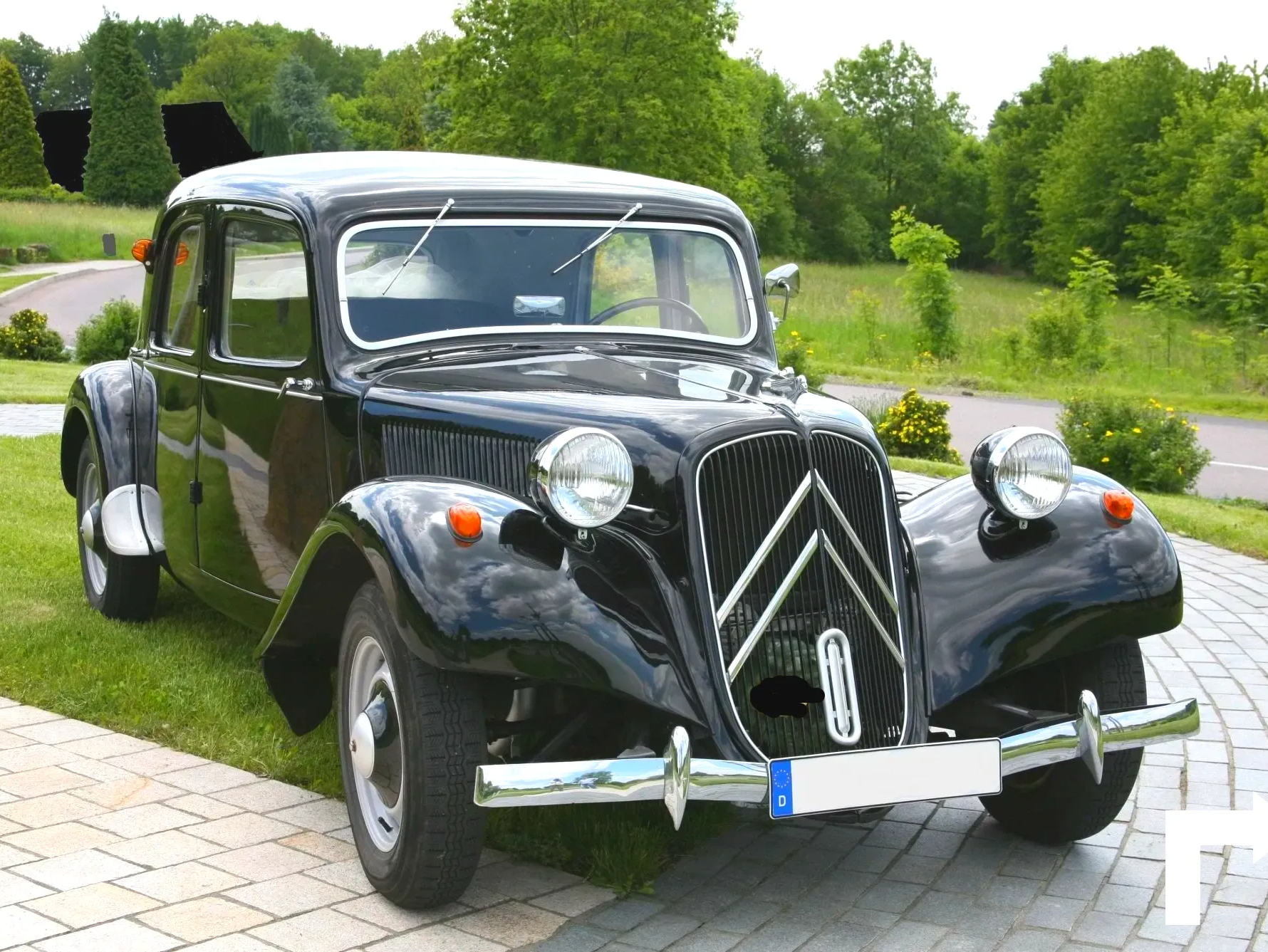 Die Citroen Gangsterlimousine mieten als Hochzeitsauto mit Chauffeur. Gangsterlimousine mieten Bodensee