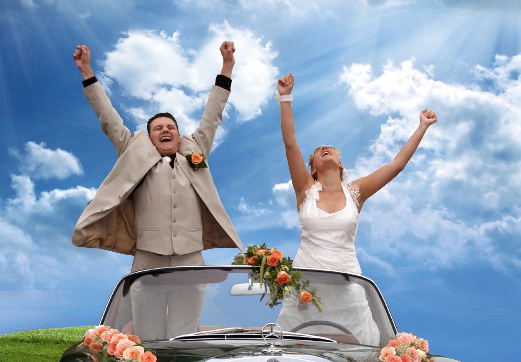 Ein tolles Hochzeitsauto mieten Sie mit dem Mercedes Oldtimer Cabrio. Oldtimer Hochzeitsauto mieten