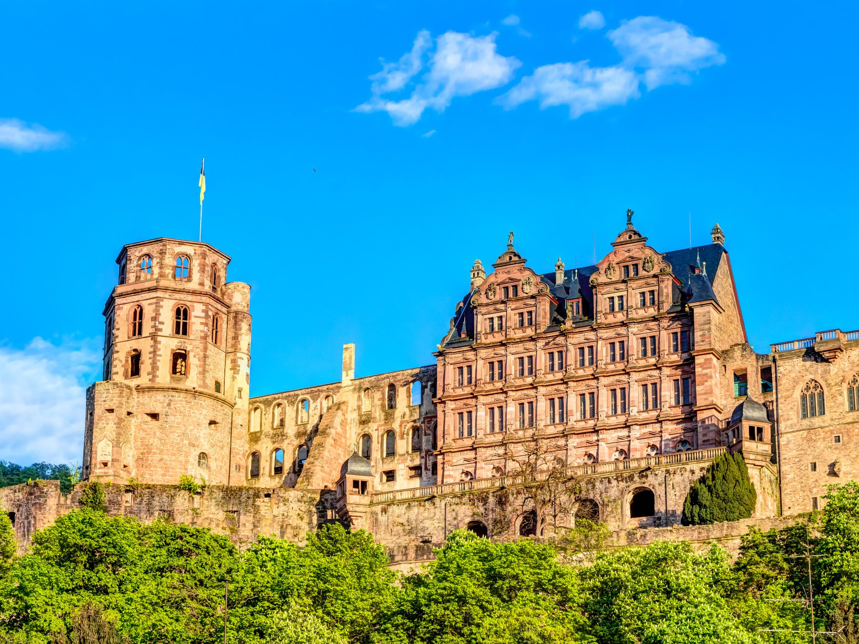 Einen Oldtimerbus mieten in Heidelberg mit dem berühmten Heidelberger Schloss. Hierhin fahren die Oldtimerbusse oft bei Hochzeiten, wenn die Trauung in der Schlosskapelle stattfindet. Über Heidelberg hinaus mieten Sie einen Oldtimerbus auch in Ladenburg (tolles Mercedes Oldtimer Museum!), Weinheim mt dem schönen Marktplatz, Bensheim und an der Bergstraße, Hockenheim (auch zum Motodrom sind schon Oldtimerbusse gefahren), Schwetzingen mit dem wunderschönen Schloss und Schlosspark, im Neckartal bis Eberbach und Mosbach, sowie in Walldorf, Bad Schönborn und Bruchsal. Oldtimerbus mieten Heidelberg Heidelberger Schloss