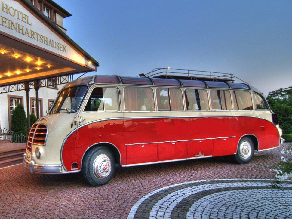Mieten Sie den Oldtimerbus zum Beispiel in Wiesbaden, Bad Homburg und Königstein für eine romantische Oldtimerbusfahrt in den Taunus und in den schönen Rheingau. Oder mieten Sie den nostalgischen Bus als Shuttle für Ihre Hochzeitsgäste. Oldtimerbus mieten Wiesbaden
