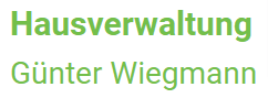 Hausverwaltung Günter Wiegmann - Logo