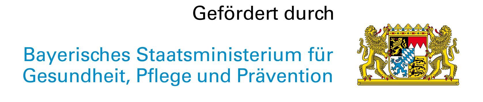 Logo des Staatsministeriums für Gesundheit und Pflege