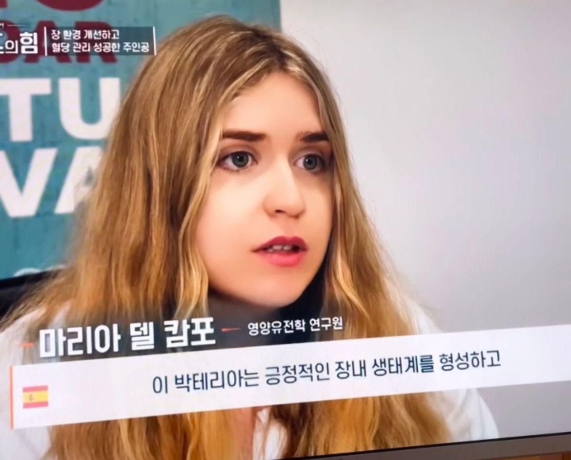 entrevista a María del Campo Medina La Integrapeuta en televisión de Corea
