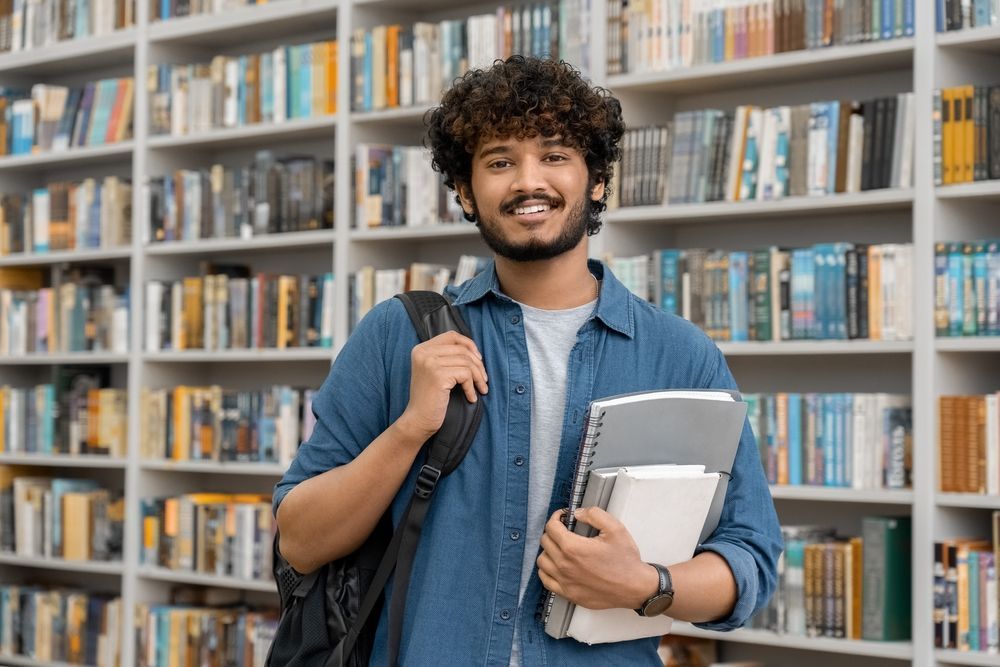 Young university student