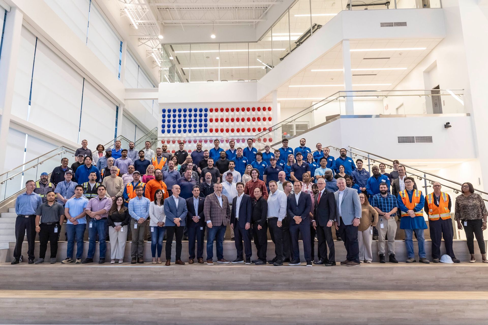 The MP Materials team, during a ceremony in Texas with Senator Tedd Cruz | magnet manufacturing