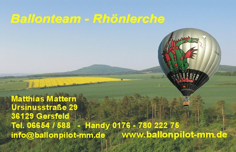 Ballonteam Rhönlerche, Gersfeld