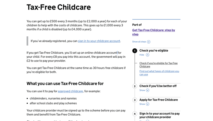 Click here to be taken to see if you might be eligible