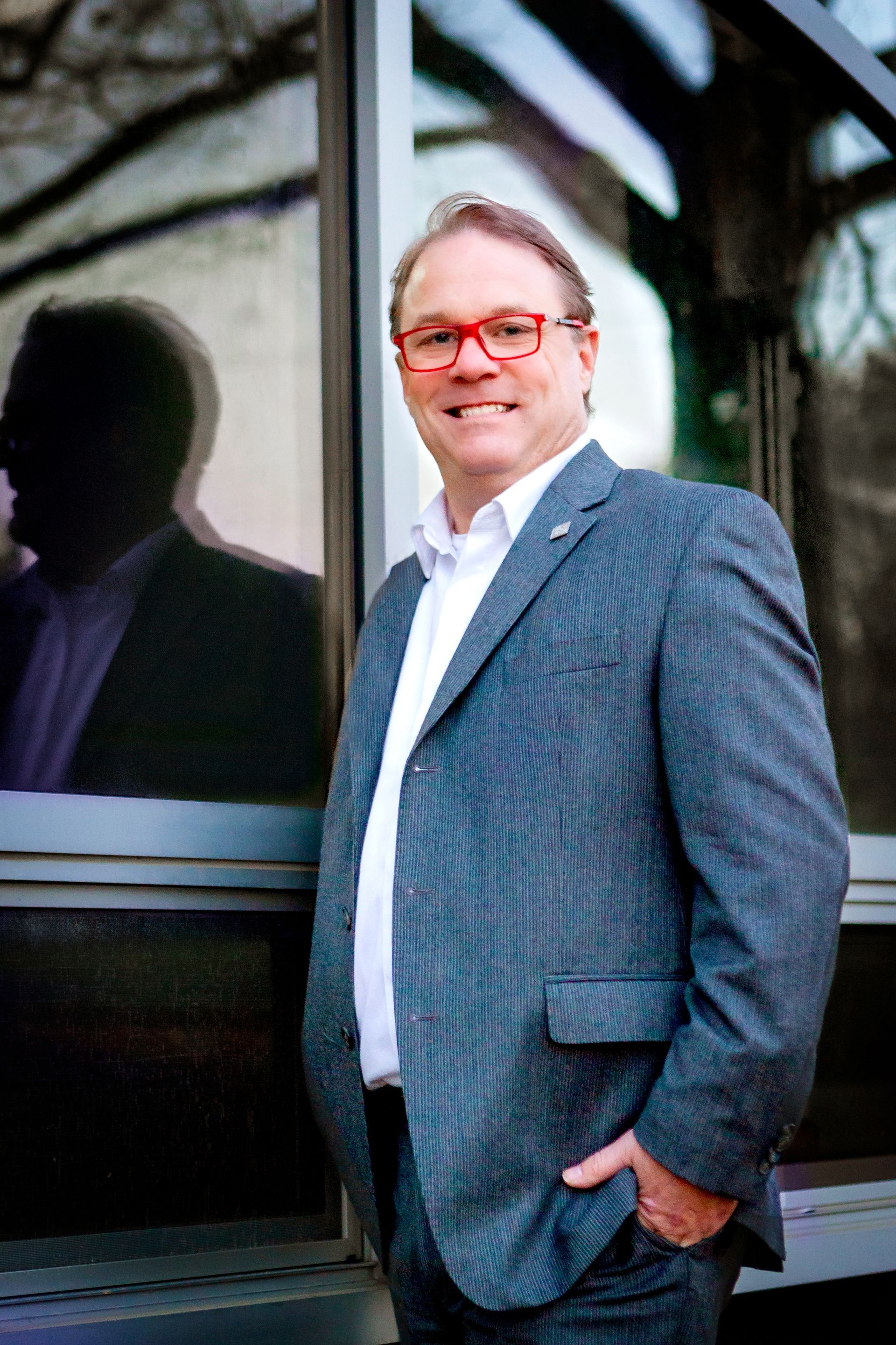 Rod standing outside FullForce Legal Services