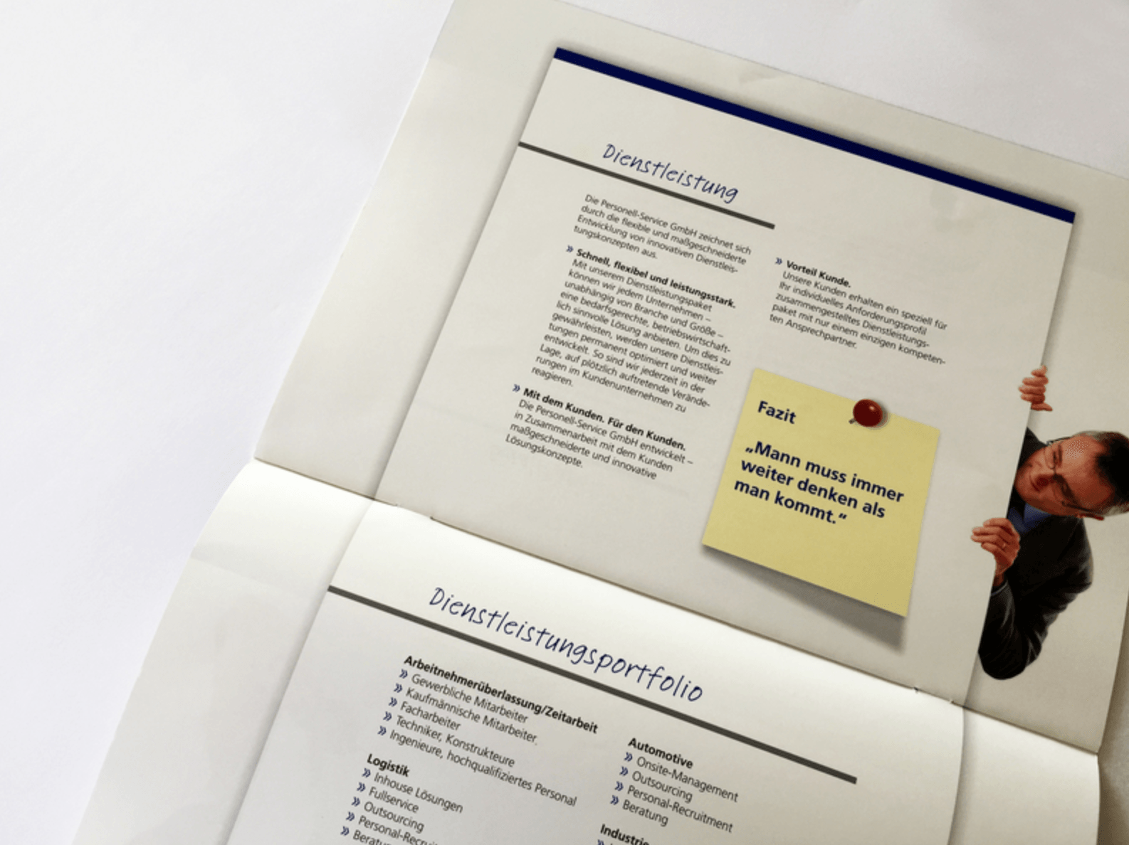 Personell Sevice Broschüre