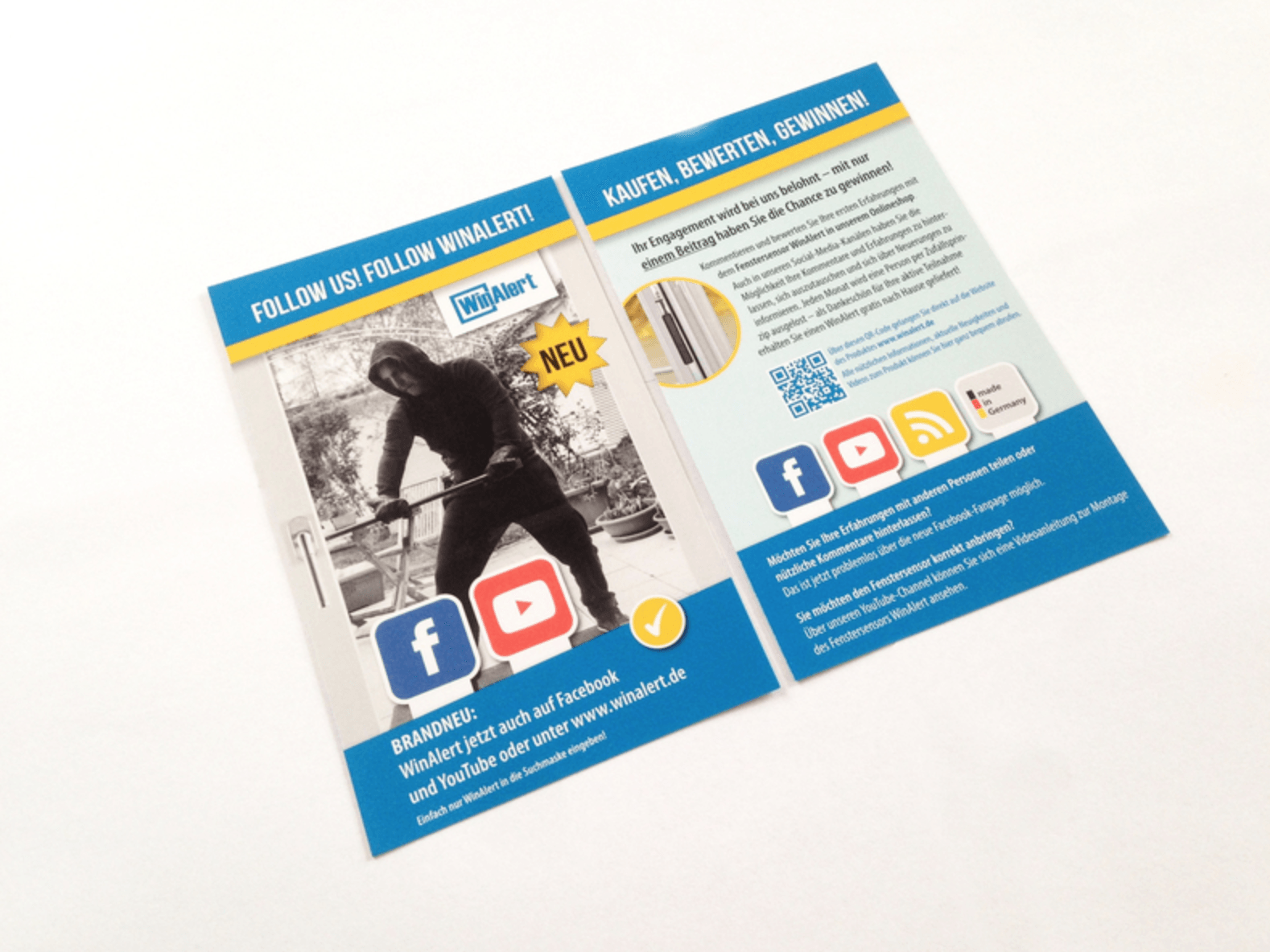 Firma Seuffer - WinAlert Flyer Social Media