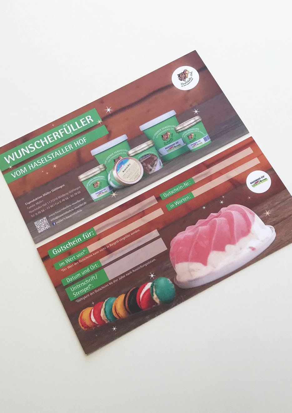 Haselstaller Hof Gutscheinkarte