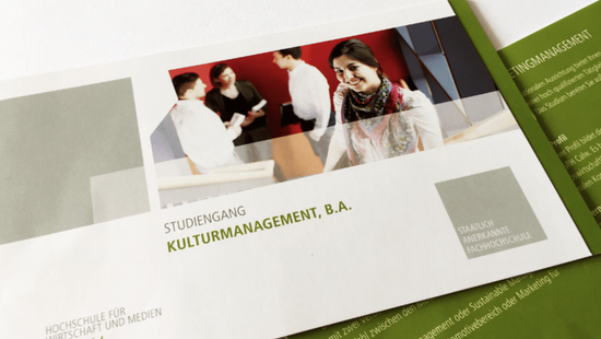 Print Design. Hochschule der Medien - Flyer Print Design. Hochschule der Medien - Flyer