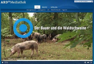 Screenshot ARD Mediathek