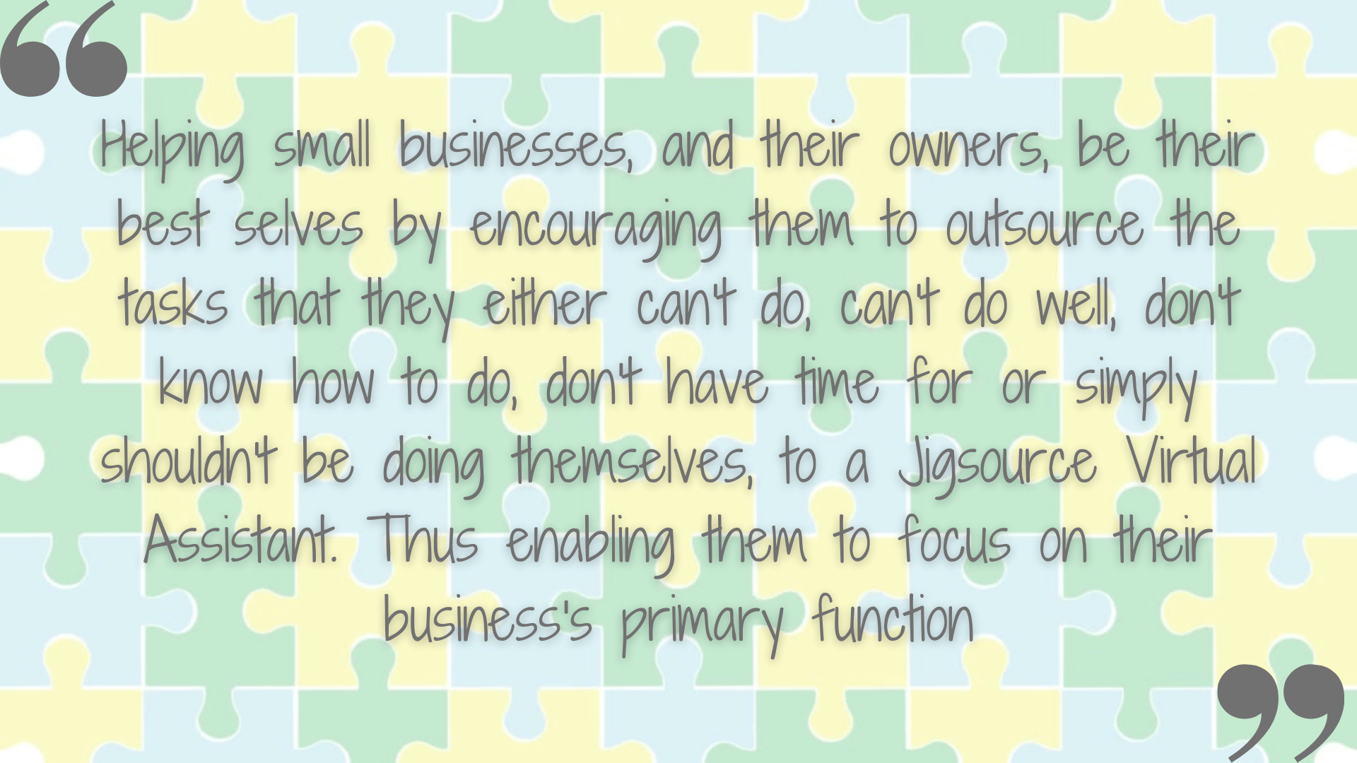 Virtual Assistant intro graphic