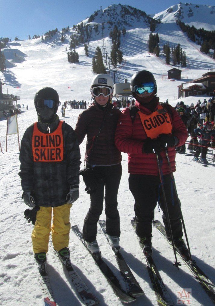 The Achievers skiing team