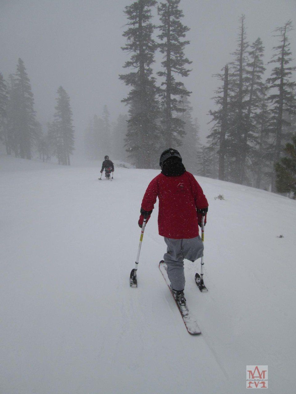 The Achievers skiing team