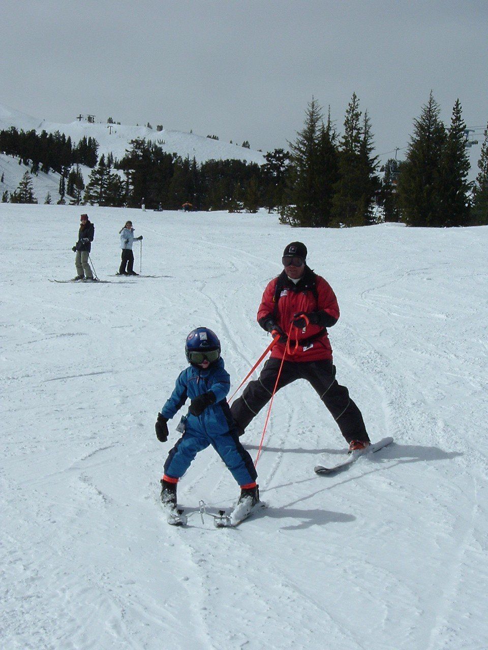 The Achievers skiing team