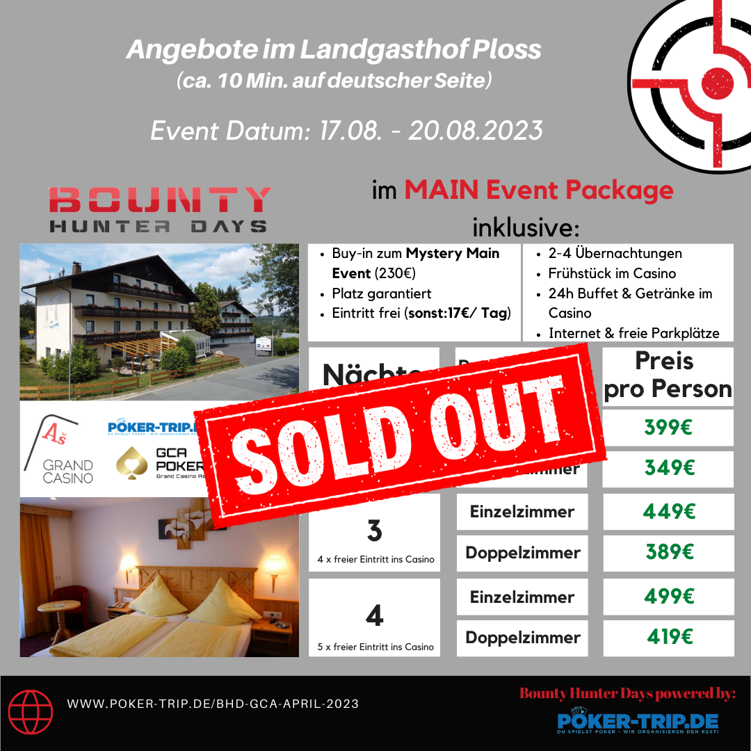 Angebote zu den Bounty Hunter Days im Grand Casino Asch im Hotel Schades Wohlfühlhotel Angebote zu den Bounty Hunter Days im Grand Casino Asch