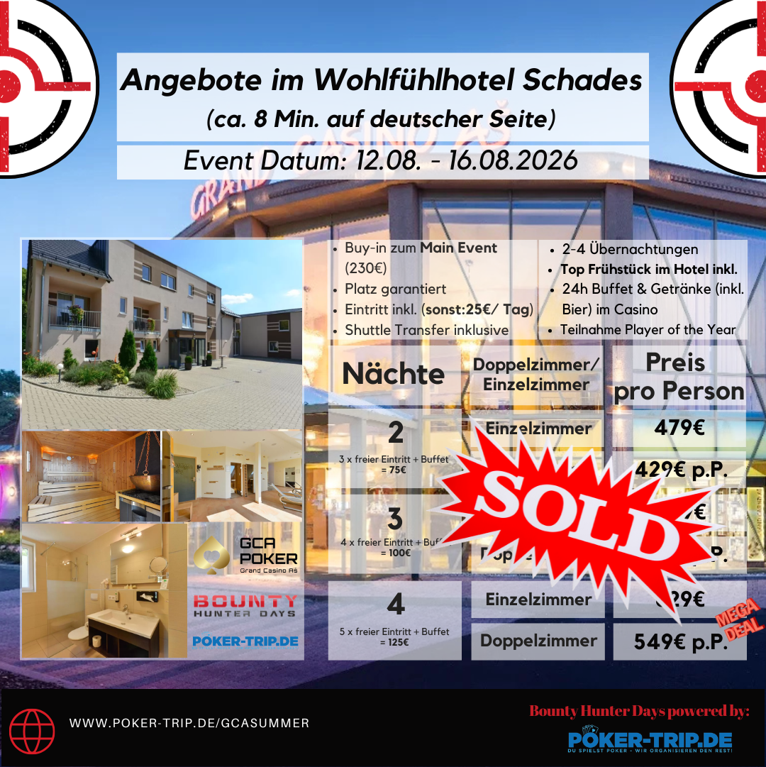 Angebote zu den Bounty Hunter Days im Grand Casino Asch im Hotel Schades Wohlfühlhotel Angebote zu den Bounty Hunter Days im Grand Casino Asch