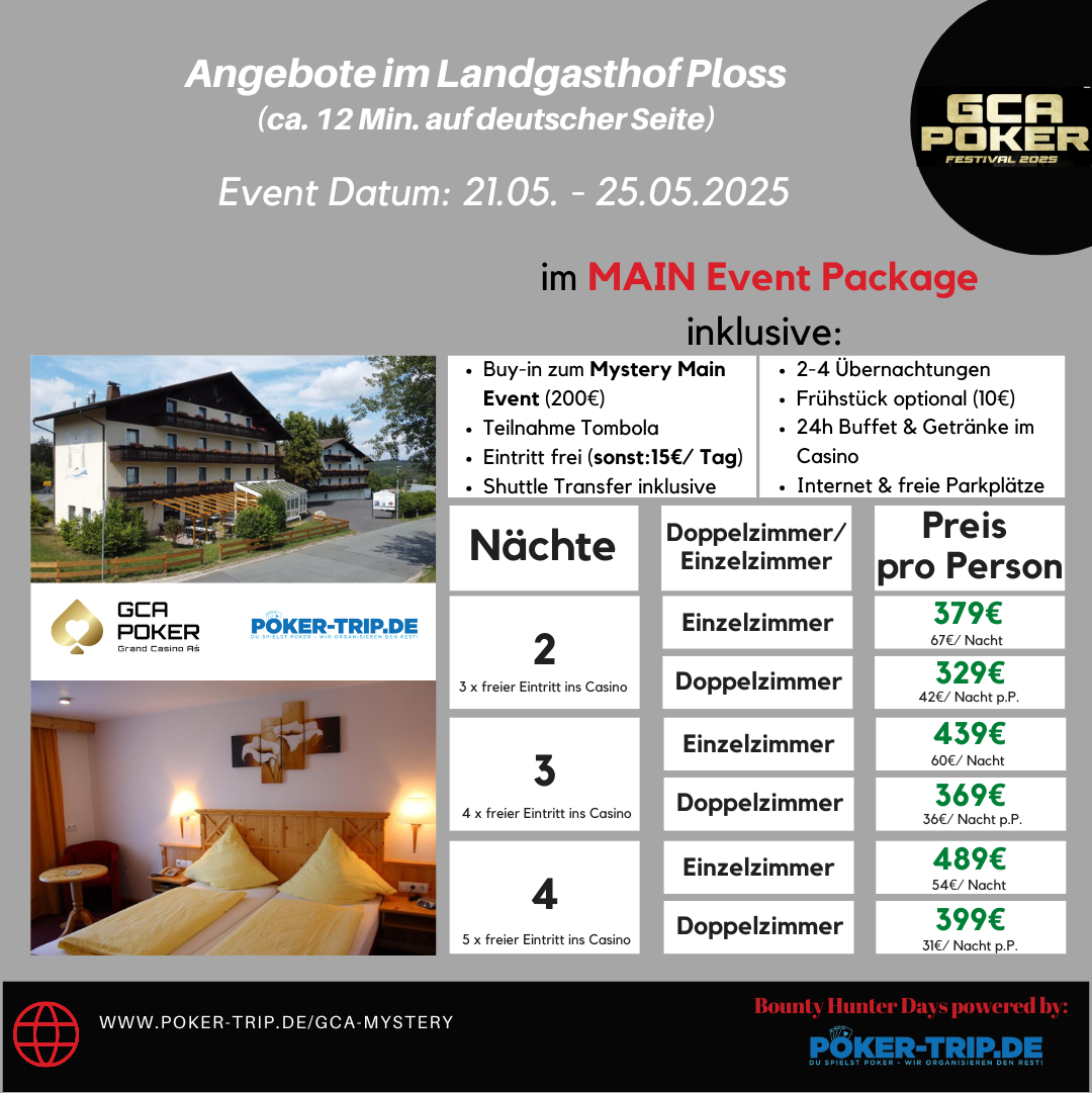 Angebote zu den Bounty Hunter Days im Grand Casino Asch Angebote zu den Bounty Hunter Days im Grand Casino Asch