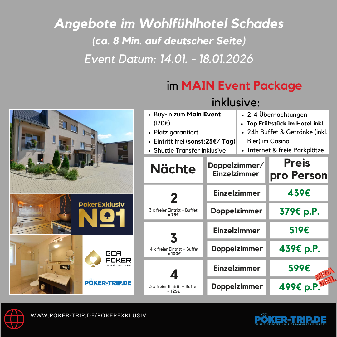 Angebote zu den Bounty Hunter Days im Grand Casino Asch im Hotel Schades Wohlfühlhotel Angebote zu den Bounty Hunter Days im Grand Casino Asch