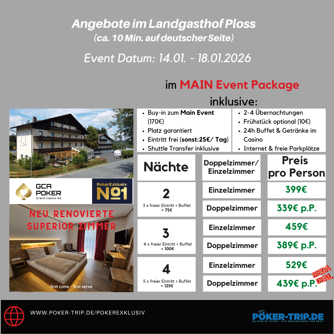 Angebote zu den Bounty Hunter Days im Grand Casino Asch im Hotel Schades Wohlfühlhotel Angebote zu den Bounty Hunter Days im Grand Casino Asch