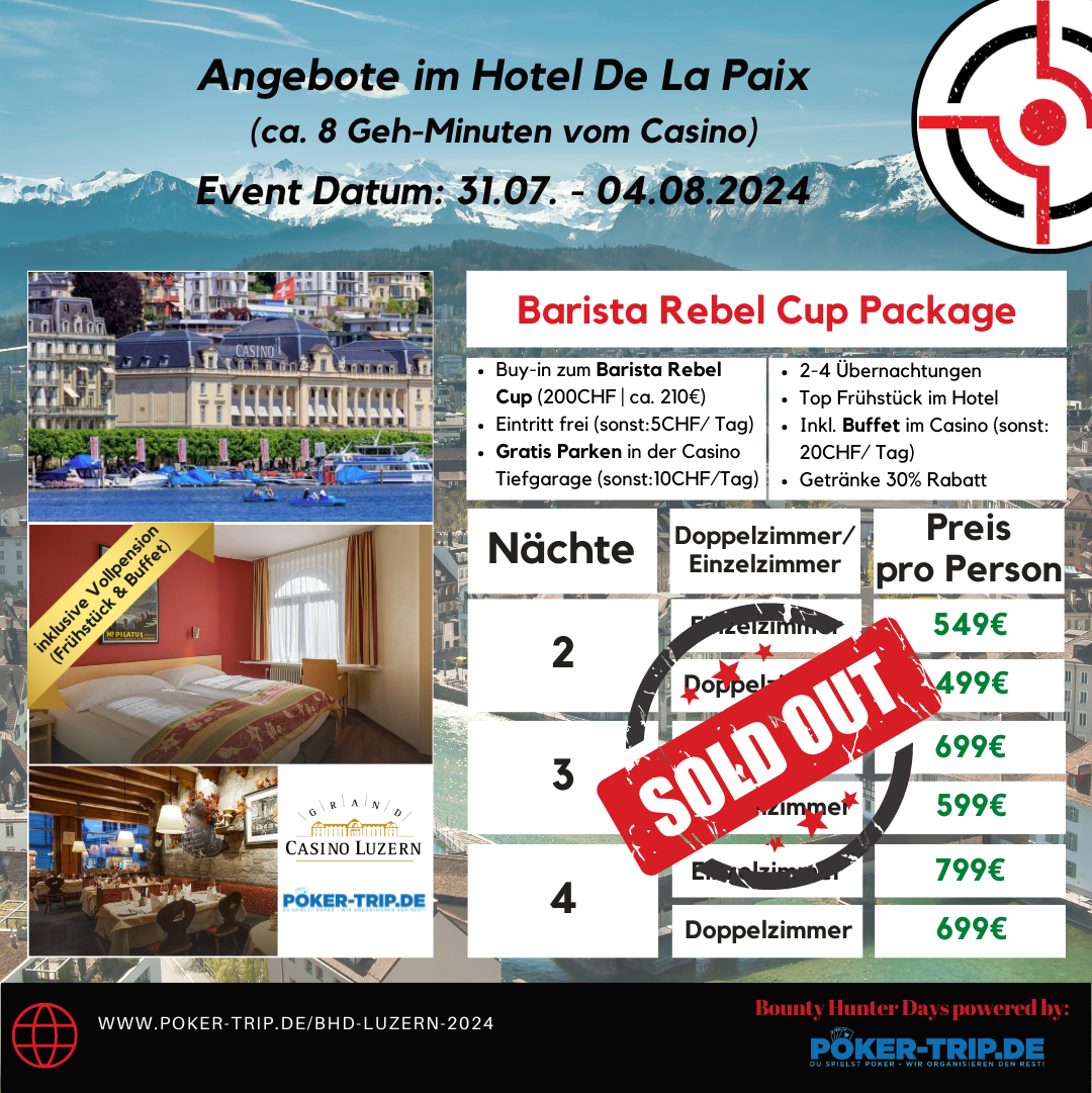 Angebote zu den Bounty Hunter Days im Banco Casino in Bratislava Angebote zu den Bounty Hunter Days im Banco Casino in Bratislava mit Shuttle Transfer ab Wien