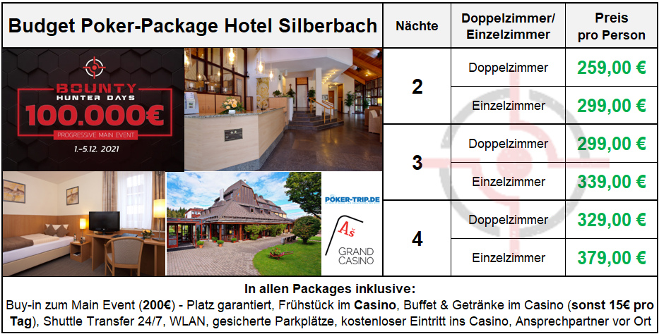 Angebote zu den Bounty Hunter Days im Grand Casino Asch Angebote zu den Bounty Hunter Days im Grand Casino Asch