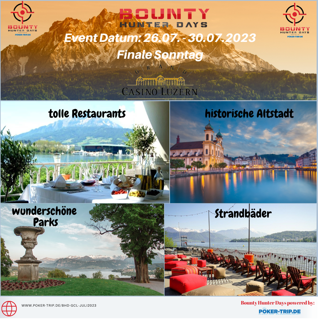 Angebote zu den Bounty Hunter Days im Banco Casino in Bratislava mit Shuttle Transfer ab Wien