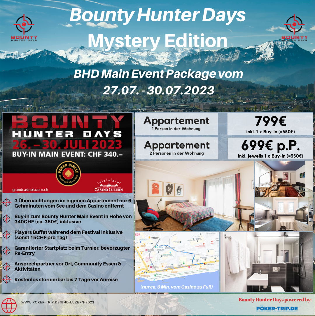 Angebote zu den Bounty Hunter Days im Banco Casino in Bratislava