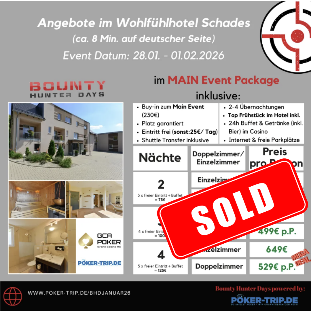 Angebote zu den Bounty Hunter Days im Grand Casino Asch im Hotel Schades Wohlfühlhotel Angebote zu den Bounty Hunter Days im Grand Casino Asch