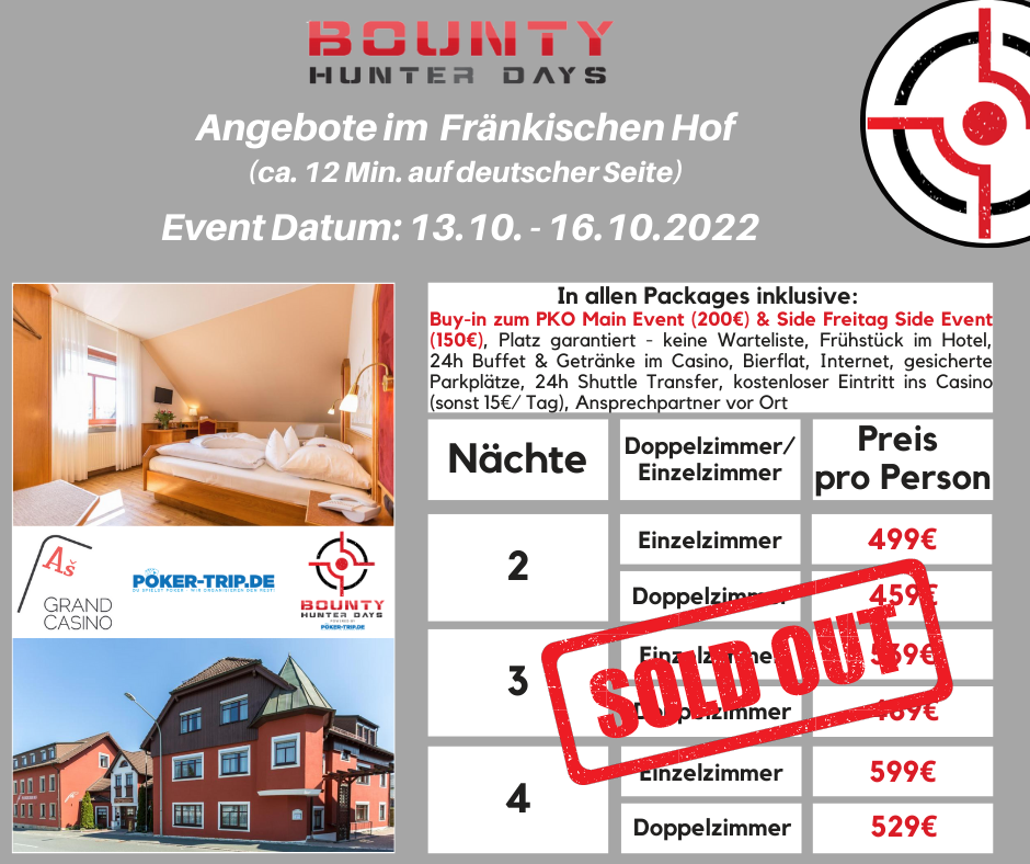 Angebote zu den Bounty Hunter Days im Grand Casino Asch Angebote zu den Bounty Hunter Days im Grand Casino Asch