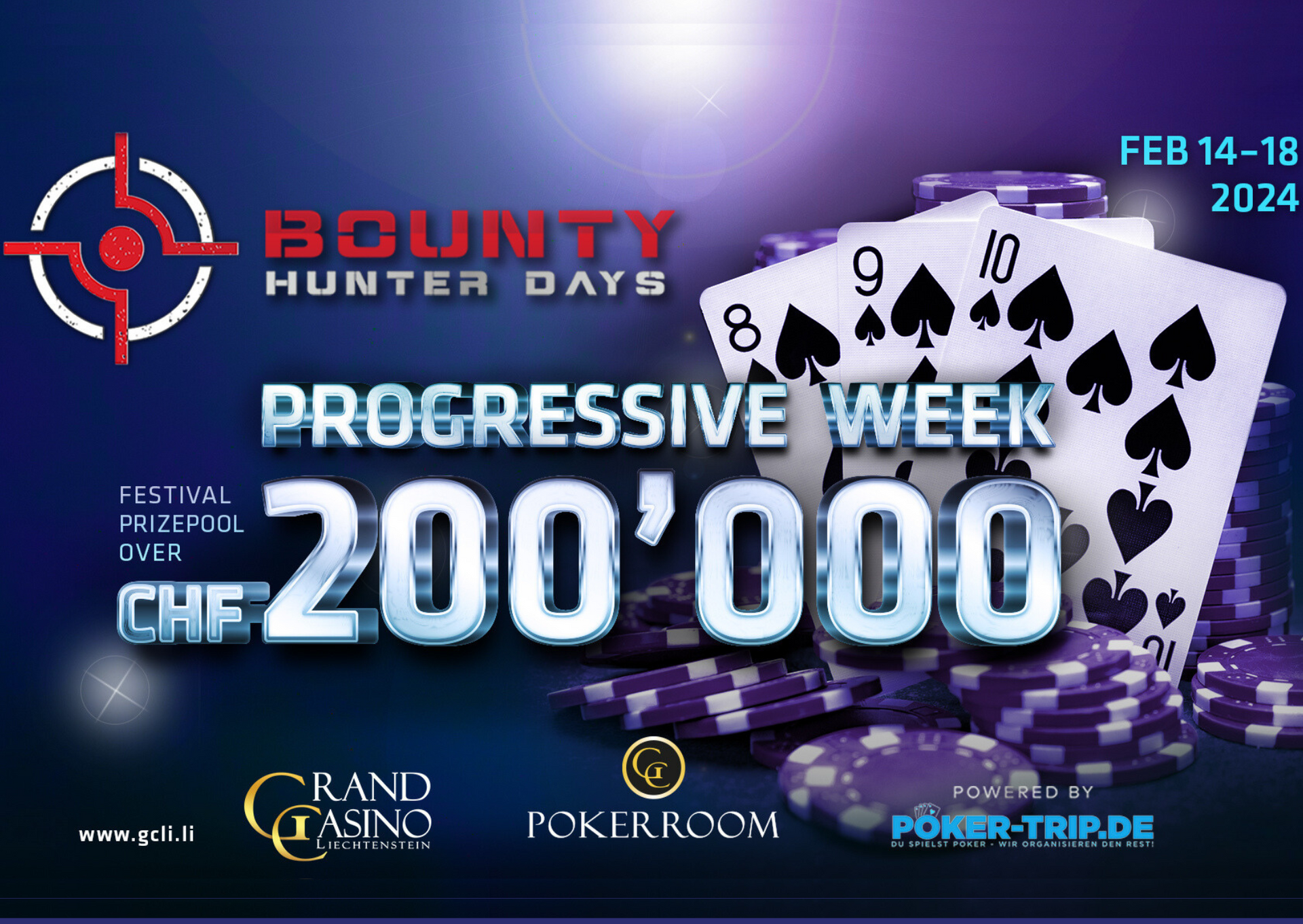 Bounty Hunter Days im Grand Casino in Liechtenstein
