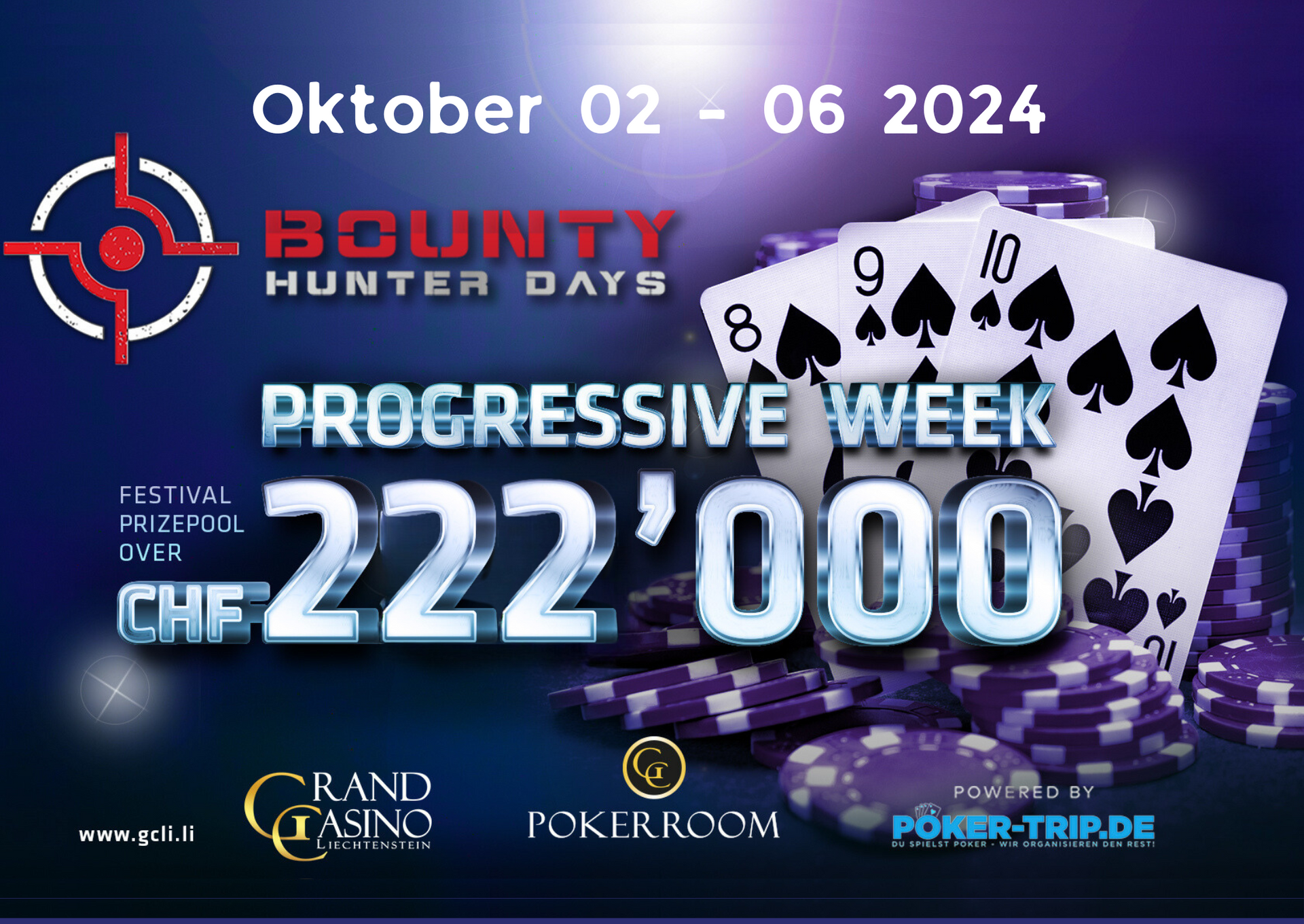 Bounty Hunter Days im Grand Casino in Liechtenstein Bounty Hunter Days im Grand Casino in Liechtenstein