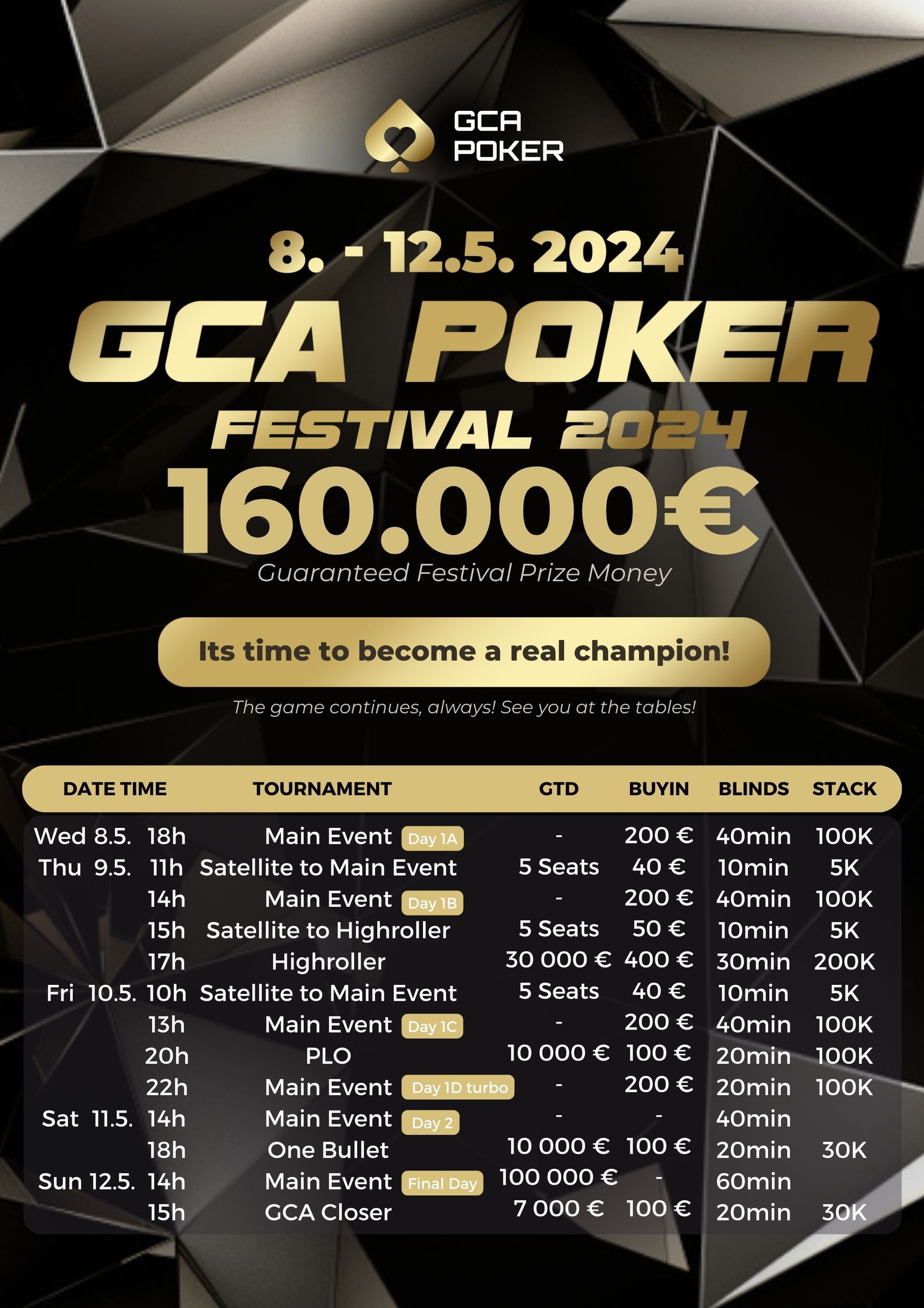 Schedule zu den Bounty Hunter Days im Grand Casino Asch Schedule zu den Bounty Hunter Days im Grand Casino Asch