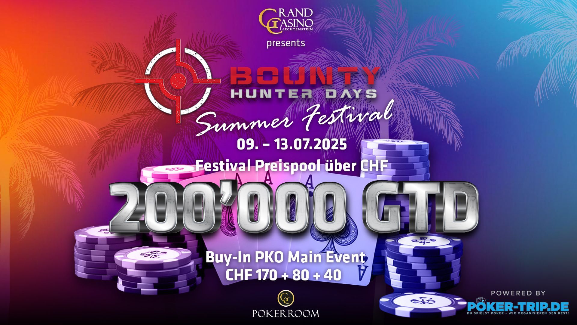 Bounty Hunter Days im Grand Casino in Liechtenstein Bounty Hunter Days im Grand Casino in Liechtenstein