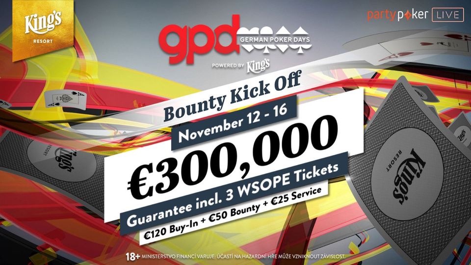 Flyer PokerCon im Kings Casino