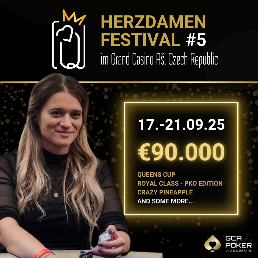 17.09. - 21.09.2025 im Grand Casino in Asch (CZ) Herzdamen Festival im GCA