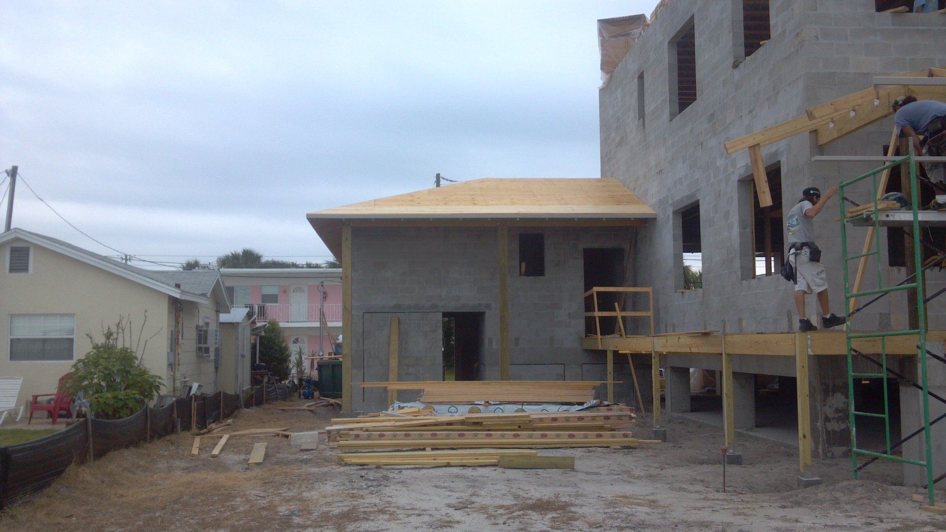 Home During Frame Remodel