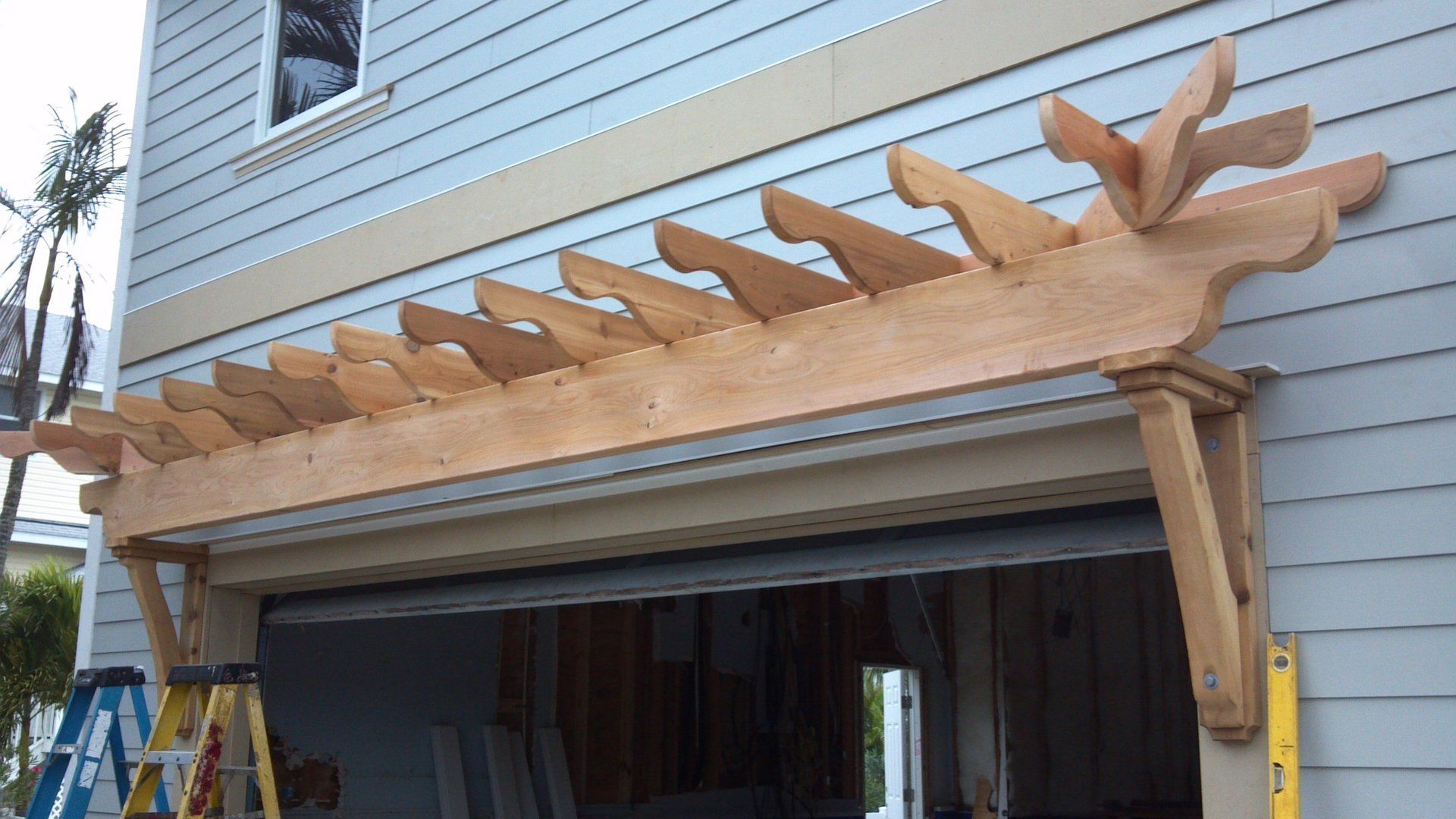 Framing an Awning