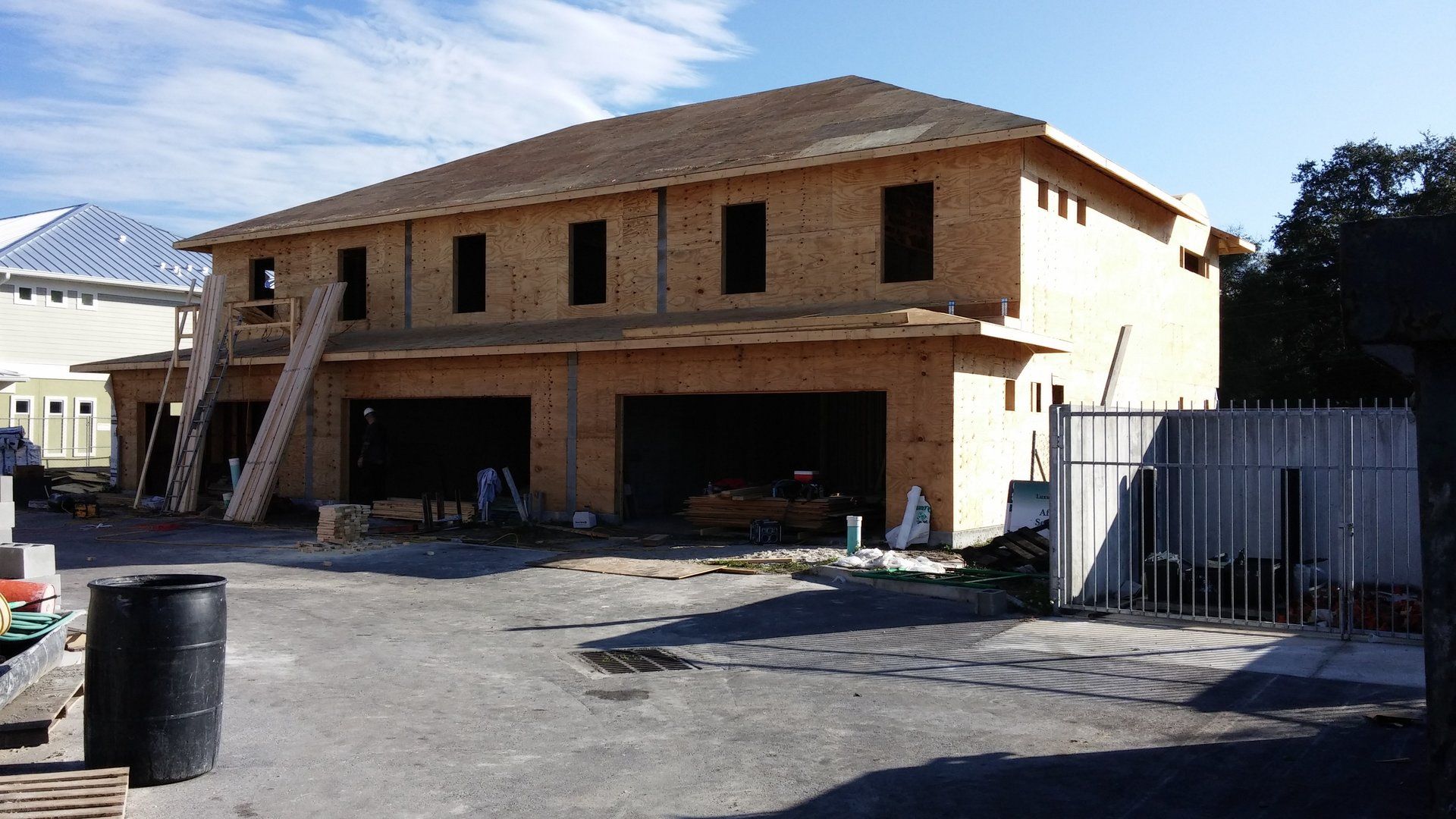 Recently Framed Apartment Home