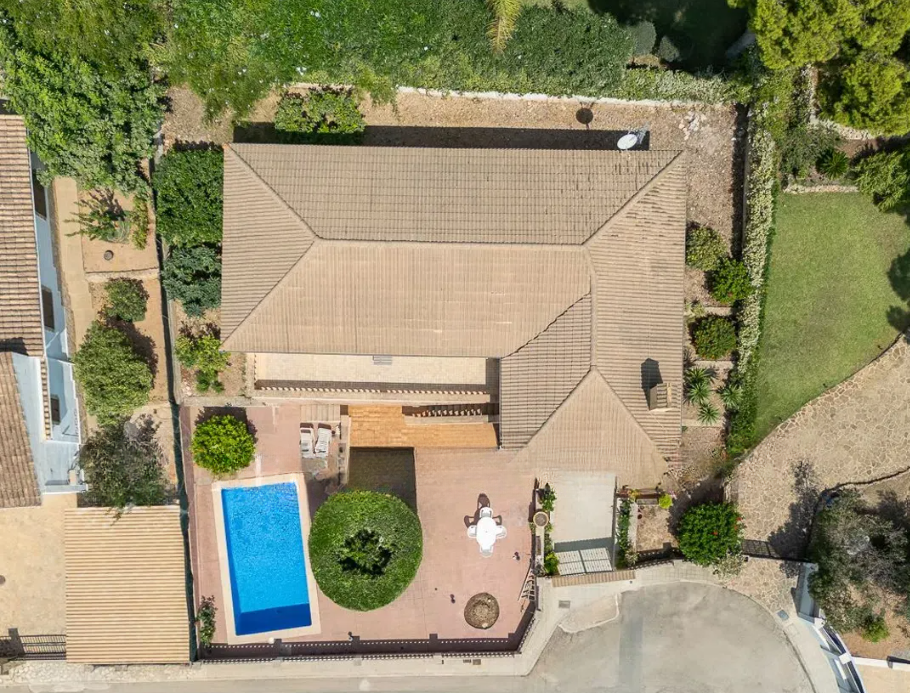 Villa in Costa d’En Blanes mit Meer- und Bergblick